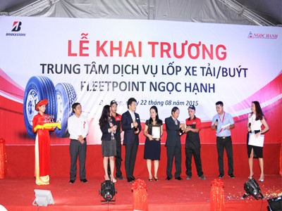 Bridgestone Việt Nam Khánh Thành Trung Tâm Dịch Vụ Lốp Xe Tải Và Xe Buýt Fleet-Point Đầu Tiên Tại Đà Nẵng hình ảnh